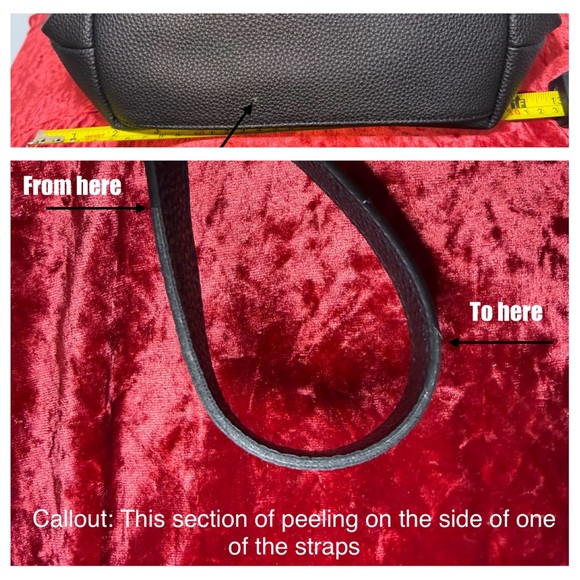 Alexis Bendel Black Tote Bag EUC - Picture 8 of 11